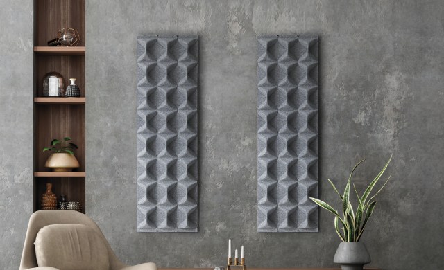 Klipper sound absorbing wall panels